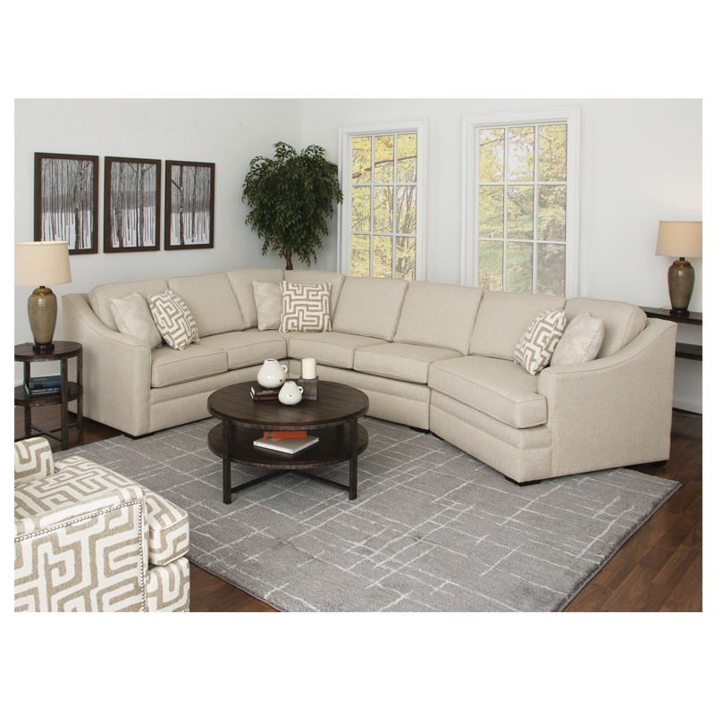 England Thomas 3 Piece Sectional Darvin Furniture Sectional Sofas